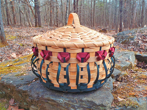 Basket made by Baskets by Dot.
