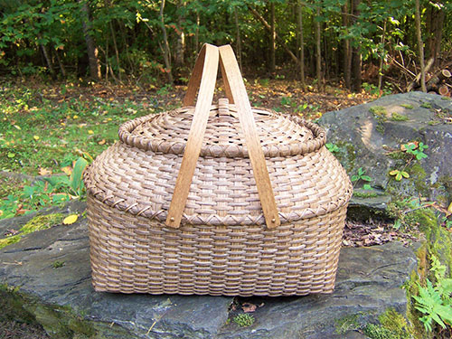 Basket made by Baskets by Dot.